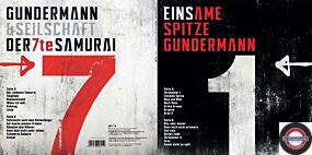 Gerhard Gundermann - Einsame Spitze + 7. Samurai (Black & Grey Bio Vinyl)