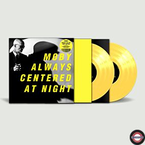 (Preorder 14.06.2024) Moby Always Centered At Night (Limited Handnumbered Indie Edition) (Yellow Vinyl)