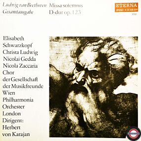 Beethoven: Missa solemnis - mit Karajan (2 LP) - I