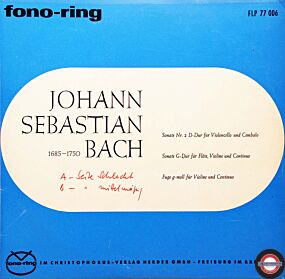 Bach: Sonaten für Cello und ... Fuge für Violine (10'')