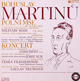 Martinů: Feldmesse/Violinkonzert Nr.1 - mit Josef Suk