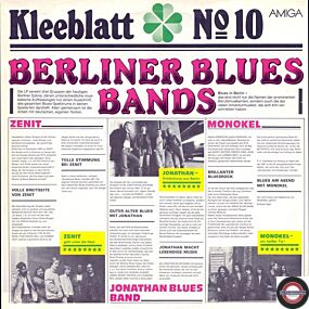 Kleeblatt Nr. 10 - Berliner Blues Bands