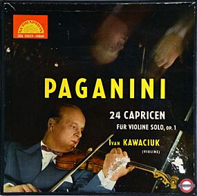 Paganini: 24 Capricen für Violine solo (Box, 2 LP)