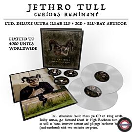 Jethro Tull Curious Ruminant (Limited Deluxe Edition) (Ultra Clear 2LP + 2CD + Blu-ray Artbook & 2 photo prints)